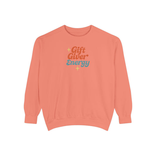 Gift Giver Energy | Comfort Colors® Sweatshirt